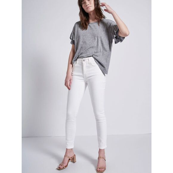 NEW CURRENT/ELLIOTT Women’s 27 The Original High Waist Stiletto Jeans in Sugar - Picture 1 of 11